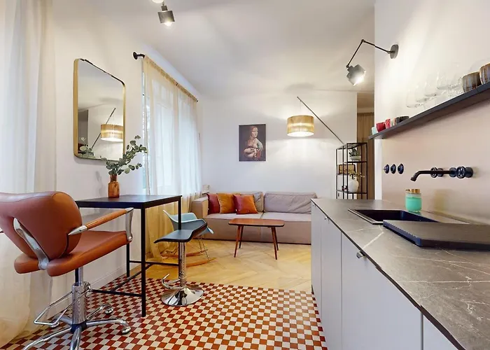 아파트 Vintage Retreat Mokotow 바르샤바