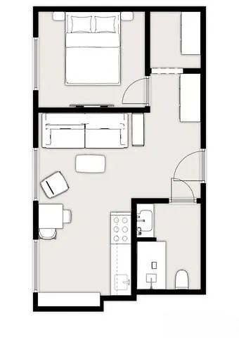 Vintage Retreat Mokotow 公寓 *